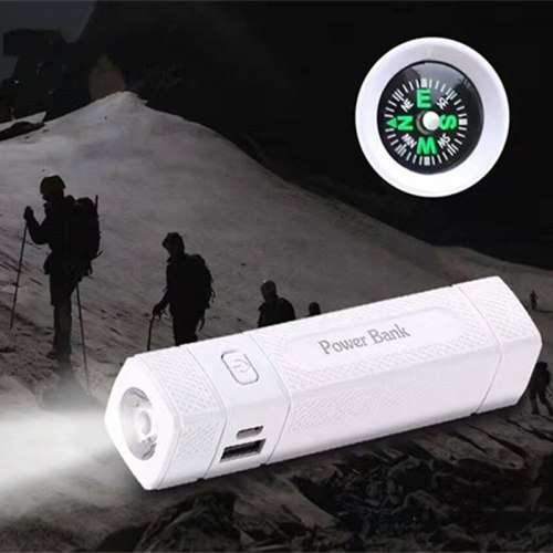 5600mAh Smart Power Bank - Power Bank with Torch and Compass