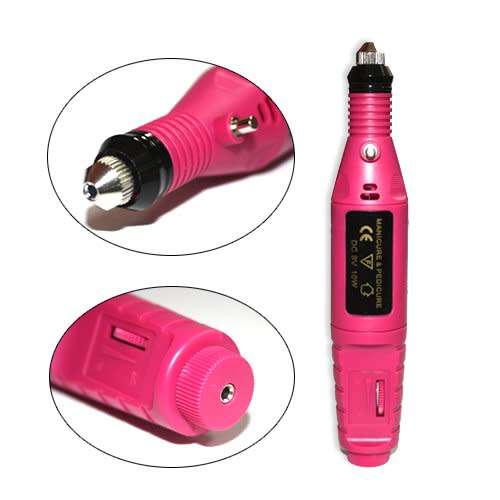 Electric Nail File - Nail Drill Machine - Manicure & Pedicure Machine - Multi-purpose Burnish Pen