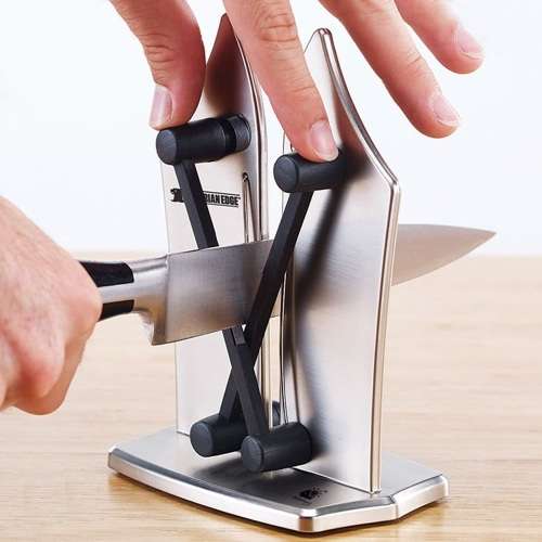 Knife Sharpener - Hone, Sharpen and Polish Knifes with a tungsten carbide Knife Sharpener