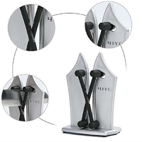 Knife Sharpener - Hone, Sharpen and Polish Knifes with a tungsten carbide Knife Sharpener