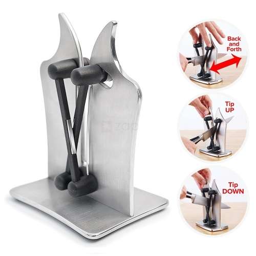 Knife Sharpener - Hone, Sharpen and Polish Knifes with a tungsten carbide Knife Sharpener