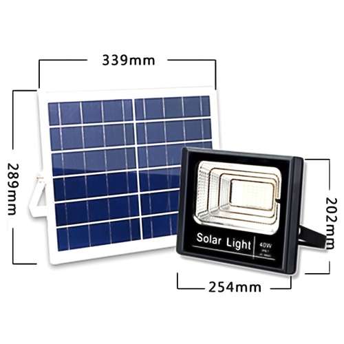 40W Solar Light - LED 40W Solar Floodlight - Solar Light 40W