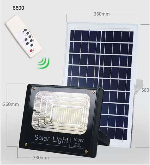 100W Solar Light - LED 100W Solar Floodlight - Solar Light 100W(Wholesale/Bulk)