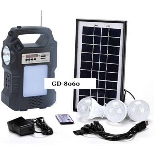 Solar Light Kit -  Outdoor Solar Lighting System - 3 Bulb LED Solar Light Kit