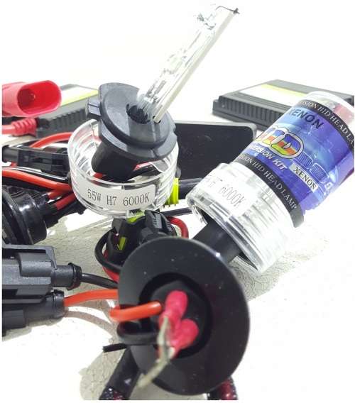 HID Xenon Light - H7 Xenon Headlight Set - H7 Xenon Light 6000K - H7 HID Xenon Light