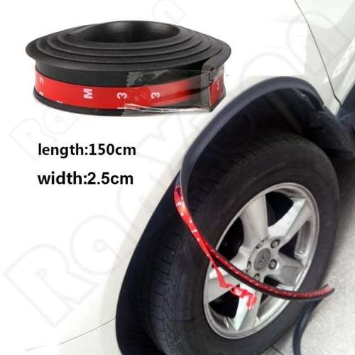 Fender Protector - Rubber Fender Guard - Black Double Fender Guard