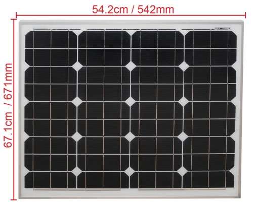 50W Solar Panel - Mono Cell 50W Solar Panel