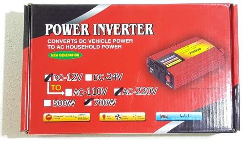 700W Inverter - DC to AC 700W Modified Sine Wave Power Inverter