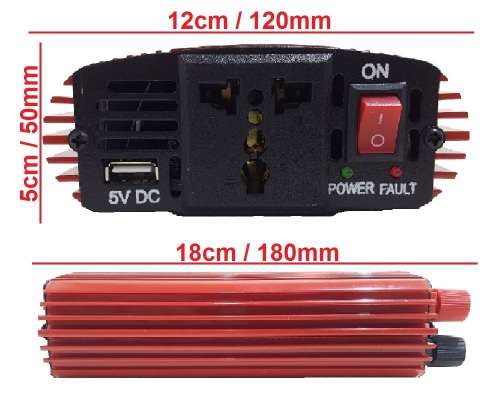 700W Inverter - DC to AC 700W Modified Sine Wave Power Inverter