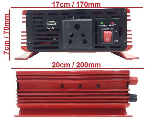 1000W Inverter - DC to AC 1000W Modified Sine Wave Power Inverter