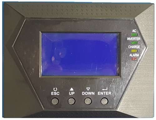 2000W Inverter - DC to AC 2000W Pure Sine Wave Power Inverter, Battery Charger with Panel Connectors