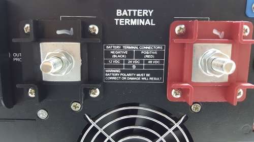 2000W Inverter - DC to AC 2000W Pure Sine Wave Power Inverter, Battery Charger with Panel Connectors