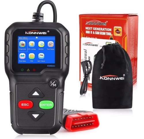 Diagnostic Scanner - Konnwei OBD2/EOBD Scanner - Konnwei KW680 OBD2 Scanner with updateable Software
