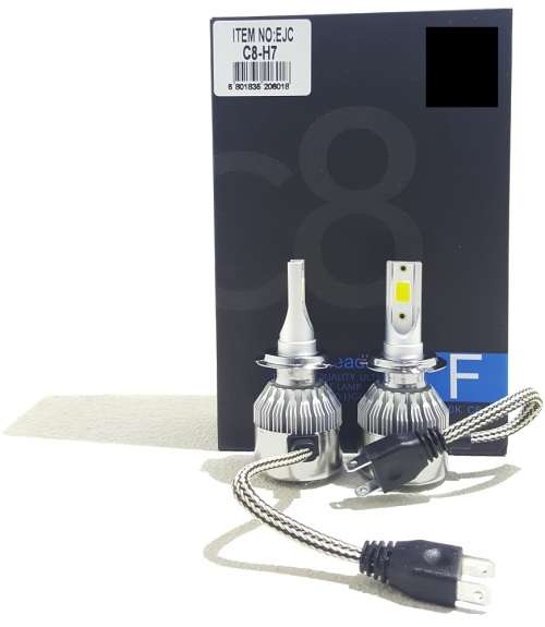 LED Headlight Kit - C8 H7 2pin LED Headlight Kit - C8 H7 12V~24V Headlight Bulb