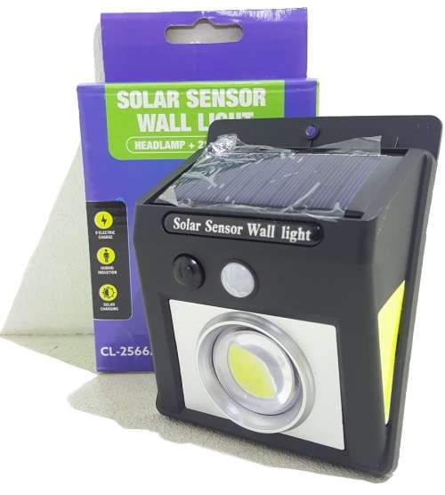 3 LED Solar Light - 3 LED Motion Sense Outdoor Light - Super Bright Outdoor Light