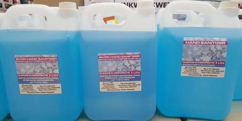 5 liter Hand Sanitizer - Hand Sanitizer 5 liter(70%Alcohol) Certfication available