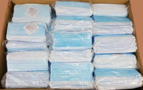 Face Masks - 3 ply Face Masks - Pack of 50  Face Masks Certificate available