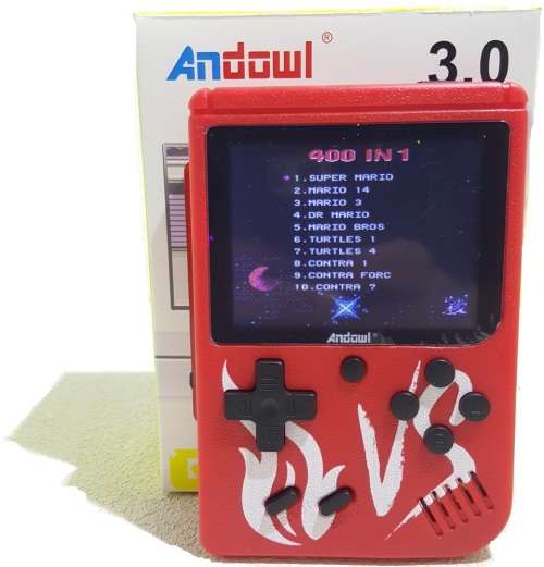 Game Station - 400-in-1 Classic Portable Game Station - Game Station 400 Built-in Games