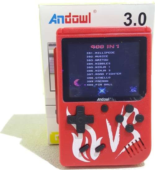 Game Station - 400-in-1 Classic Portable Game Station - Game Station 400 Built-in Games