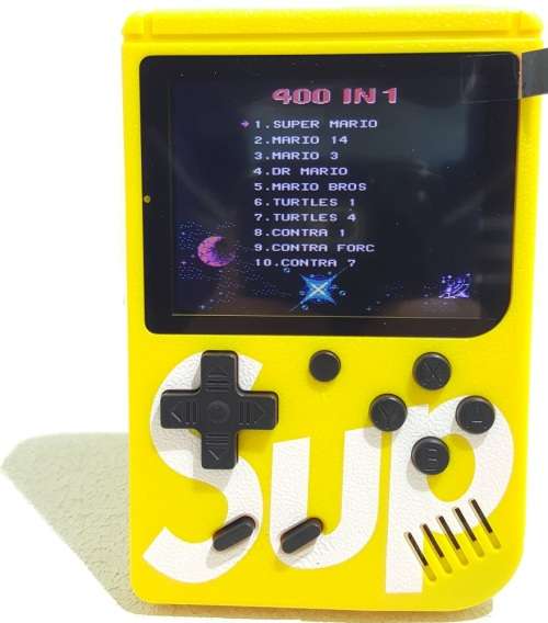 Game Station - 400-in-1 Classic Portable Game Station - Game Station 400 Built-in Games