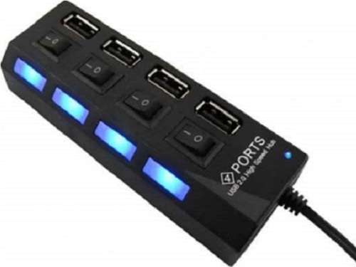 USB 2.0 Hub - 4 Port USB Hub - PC USB 2.0 Hub For windows and Mac OS