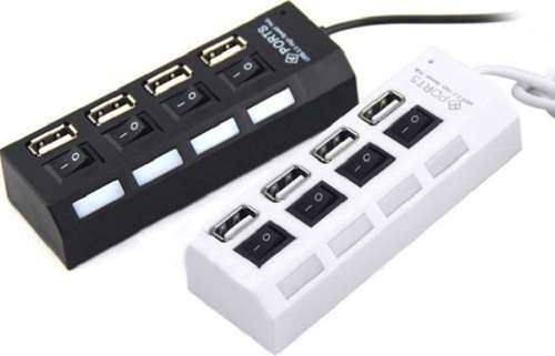USB 2.0 Hub - 4 Port USB Hub - PC USB 2.0 Hub For windows and Mac OS