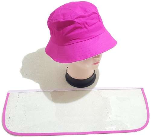 Cap - Hat - Unisex Face Shield Cap - Kids Face Shield Hat - Cap with Face Shield
