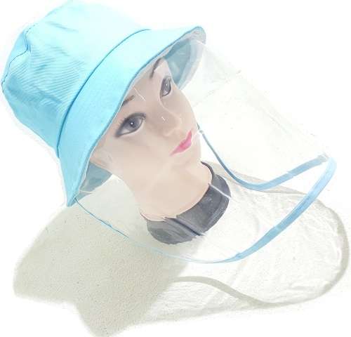 Cap - Hat - Unisex Face Shield Cap - Kids Face Shield Hat - Cap with Face Shield