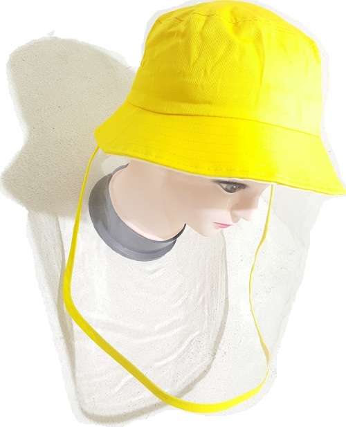 Cap - Hat - Unisex Face Shield Cap - Kids Face Shield Hat - Cap with Face Shield