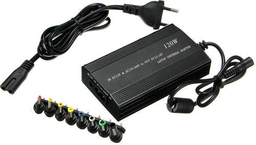 Power Plug - 120W Universal DC Laptop Power Plug - 9 Tip DC 15V-24V Universal Laptop Power Adaptor