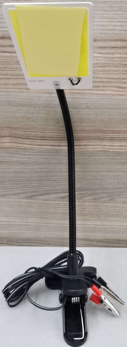 LED 12V Light - 20W 12V Battery Powered Light - Clip On 12V LED 20W Light