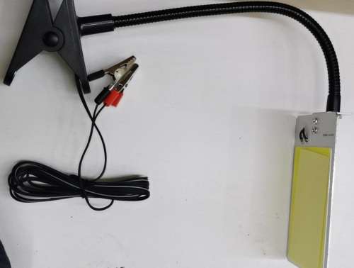 LED 12V Light - 20W 12V Battery Powered Light - Clip On 12V LED 20W Light