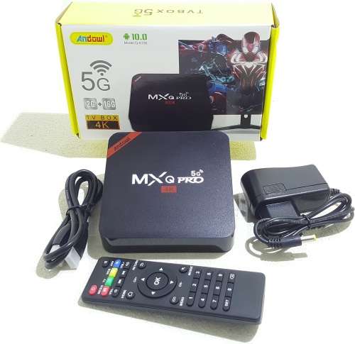 Android TV Box - 4K Android 10 TV Box - MXQ-Pro Android TV Box