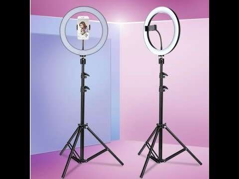 13 Inch Dimmable LED Ring Light With Tripod