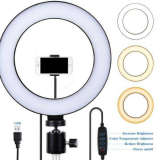13 Inch Dimmable LED Ring Light With Tripod