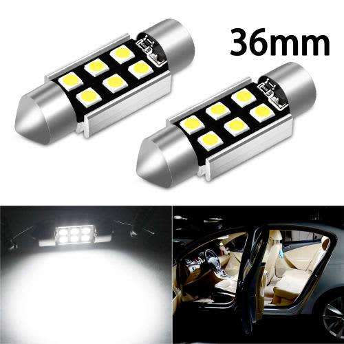 LED Festoon C5W C10W 3030 Car Interior Dome Light Reading Bulb Warm White 2PCS