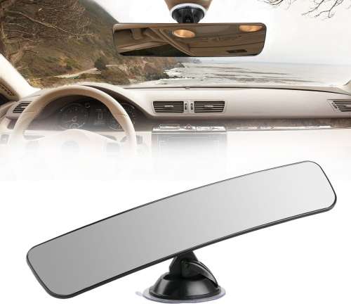 Vehicle Rearview Mirror - Rearview Mirror with Suction Cup - Universal Rearview Mirror