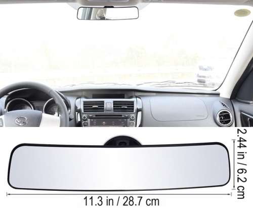 Vehicle Rearview Mirror - Rearview Mirror with Suction Cup - Universal Rearview Mirror