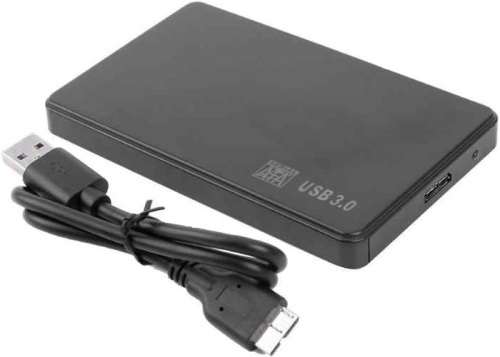 External HDD Case - 25 Inch HDD Enclosure - SATA HDDSSD External 25` Hard Drive Case