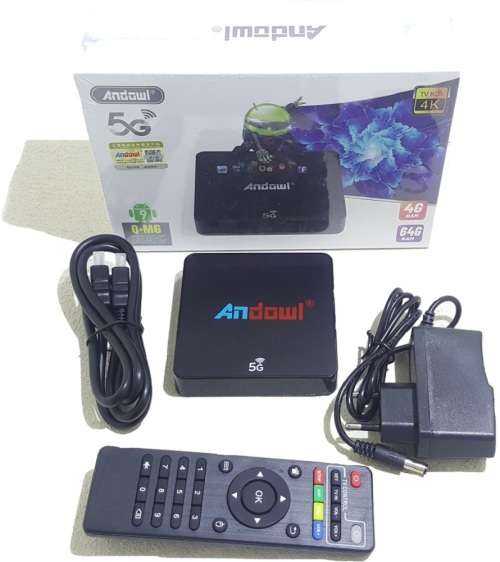 Android TV Box - 4K Android 9 TV Box - Q-M6 Android TV Box