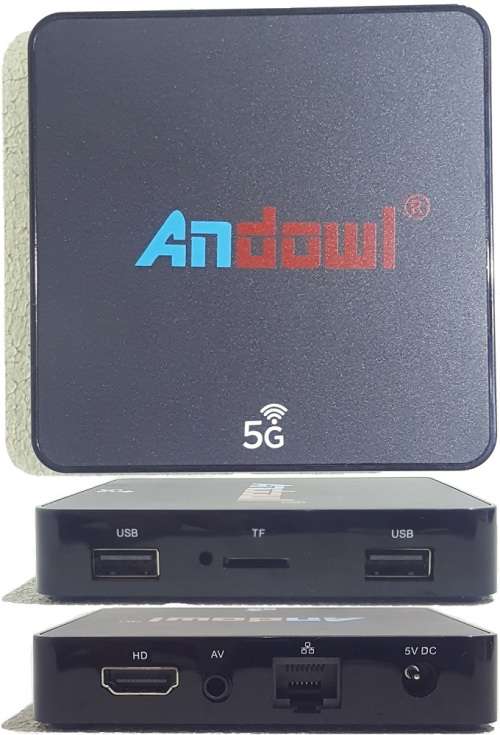 Android TV Box - 4K Android 9 TV Box - Q-M6 Android TV Box