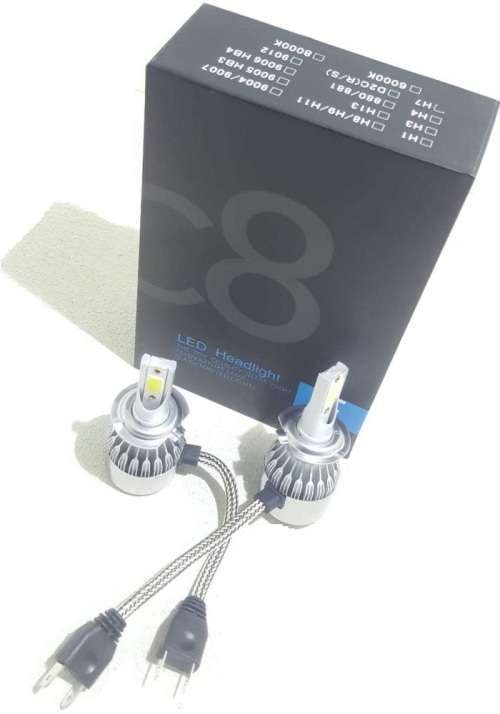 LED Headlight Special!!! C8 H7 2pin LED Headlight Kit + Free T10 LED Light Special!!!!