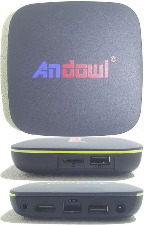 Android TV Box - 4K Android 9 TV Box with Mini Wireless Keyboard - Q4Pro Android TV Box