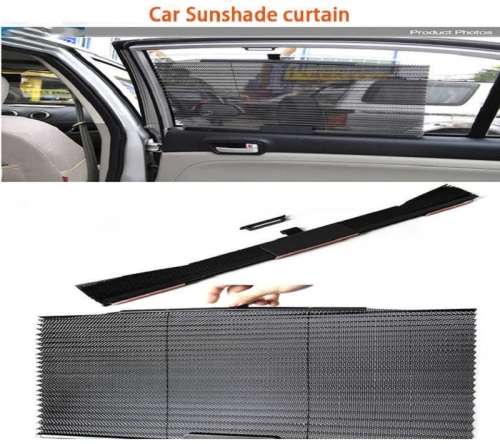 Sun Visor - Retractable Sunshield - Car Door Sunshade - Set of 2 Retractable Sun Shade AK-009