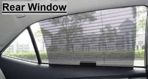 Sun Visor - Retractable Sunshield - Car Door Sunshade - Set of 2 Retractable Sun Shade AK-009