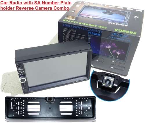 BLACK FRIDAY Special!!! 7" Double Din Touch screen Radio + Free Number Plate Reverse Camera