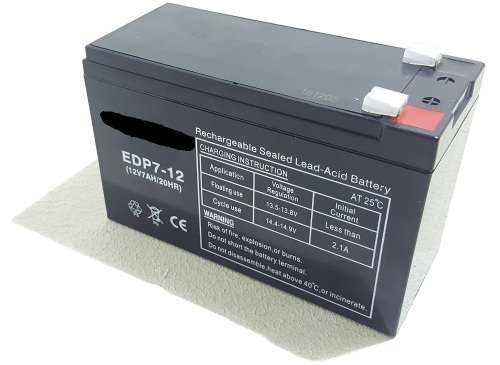 7AH Solar Battery - Deep Cycle 12V 7AH Solar Battery