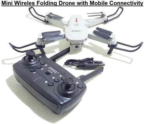 BLACK FRIDAY Special!!! Drone - Folding Wing Drone with Mobile connectivity - FO-F707 Mini Drone