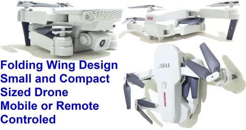 BLACK FRIDAY Special!!! Drone - Folding Wing Drone with Mobile connectivity - FO-F707 Mini Drone