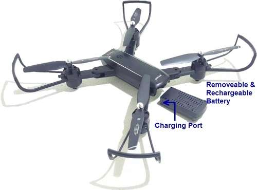 Drone - Mini Drone - Folding Wing Mini Drone with Mobile connectivity - FO-F705 Mini Drone